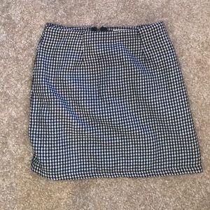 thrifted mini skirt